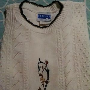 Cape Cod cream sweater